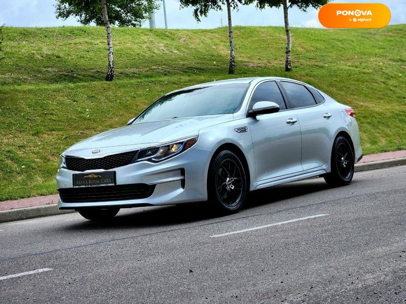 Kia Optima, 2019, Бензин, 2.36 л., 85 тис. км, Седан, Сірий, Київ 102208 фото