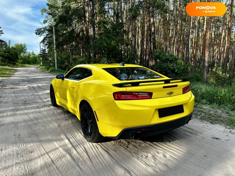 Chevrolet Camaro, 2016, Бензин, 3.6 л., 138 тыс. км, Купе, Желтый, Киев Cars-Pr-57603 фото