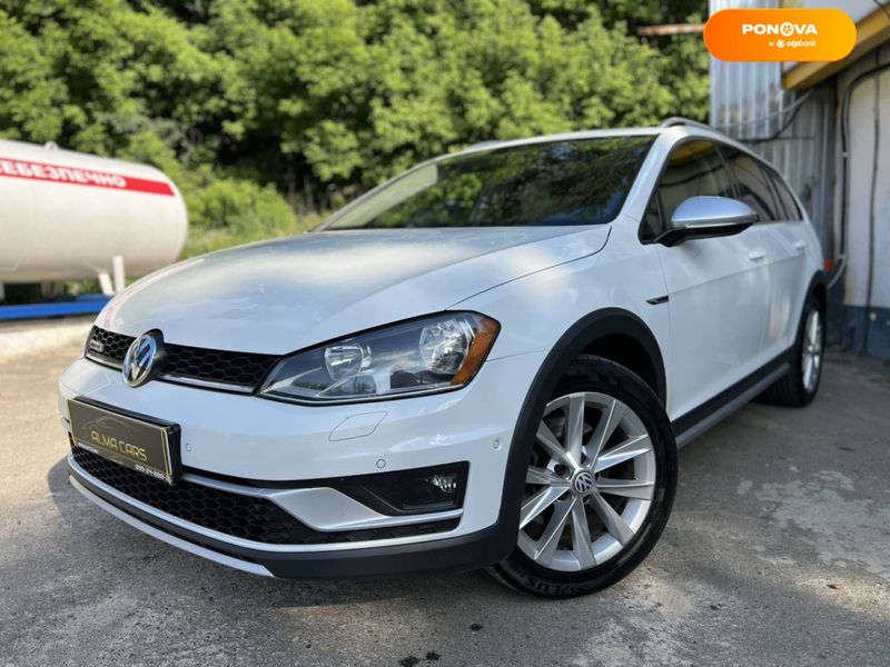 Volkswagen Golf Alltrack, 2017, Бензин, 1.8 л., 116 тис. км, Універсал, Білий, Київ 48665 фото