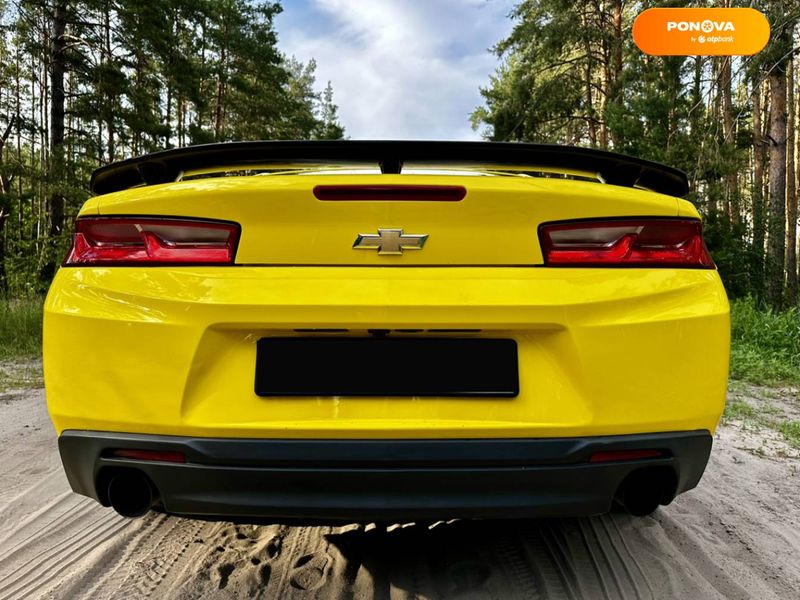 Chevrolet Camaro, 2016, Бензин, 3.6 л., 138 тыс. км, Купе, Желтый, Киев Cars-Pr-57603 фото