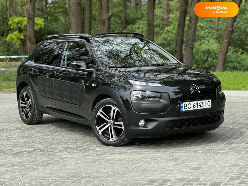 Citroen C4 Cactus, 2017, Дизель, 1.56 л., 199 тис. км, Позашляховик / Кросовер, Чорний, Львів Cars-Pr-68290 фото