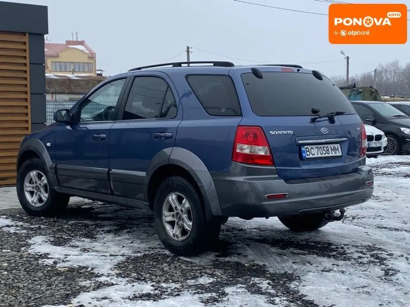 Kia Sorento, 2005 р., Бензин, 205 тис. км, Позашляховик / Кросовер, Синій, Львів AT-10400856 фото