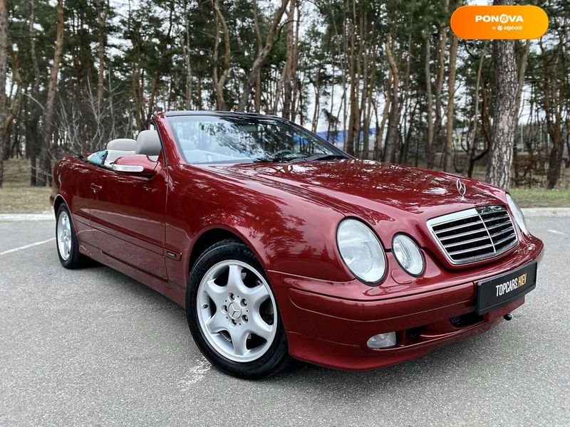 Mercedes-Benz CLK-Class, 2002, Бензин, 81 тыс. км, Кабриолет, Красный, Киев 9382 фото