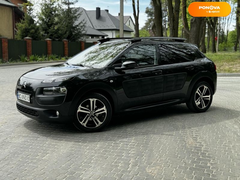 Citroen C4 Cactus, 2017, Дизель, 1.56 л., 199 тис. км, Позашляховик / Кросовер, Чорний, Львів Cars-Pr-68290 фото