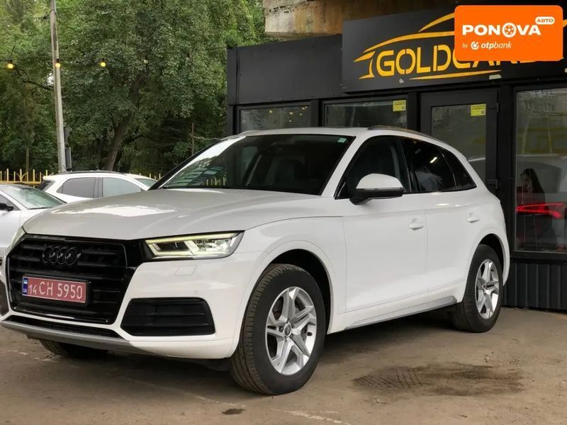 Audi Q5, 2018 р., Бензин, 159 тис. км, Позашляховик / Кросовер, Білий, Львів AT-10402315 фото