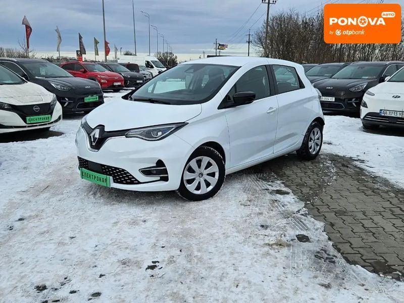 Renault Zoe, 2021 р., Електро, 53 тис. км, Хетчбек, Білий, Вінниця AT-10408133 фото