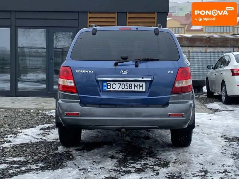 Kia Sorento, 2005 р., Бензин, 205 тис. км, Позашляховик / Кросовер, Синій, Львів AT-10400856 фото