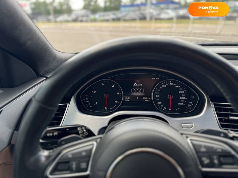 Audi A8, 2015, Дизель, 4.13 л., 217 тис. км, Седан, Чорний, Київ 97704 фото