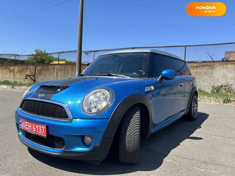 MINI Clubman, 2008, Бензин, 1.6 л., 157 тыс. км, Универсал, Синий, Бровари Cars-Pr-62250 фото