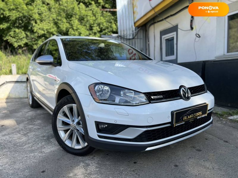 Volkswagen Golf Alltrack, 2017, Бензин, 1.8 л., 116 тис. км, Універсал, Білий, Київ 48665 фото