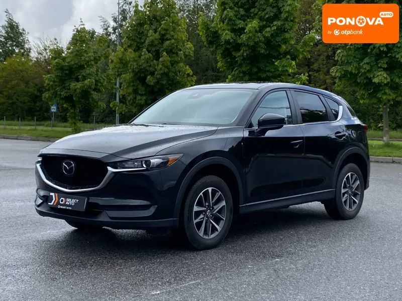 Mazda CX-5, 2019 р., Бензин, 105 тис. км, Позашляховик / Кросовер, Чорний, Львів AT-10400478 фото