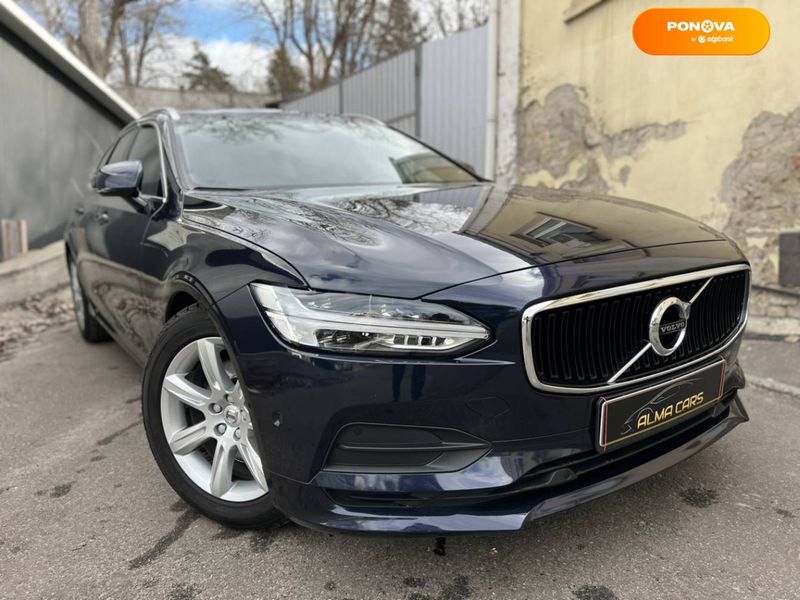 Volvo V90, 2017, Дизель, 2 л., 186 тыс. км, Универсал, Синий, Киев 45727 фото