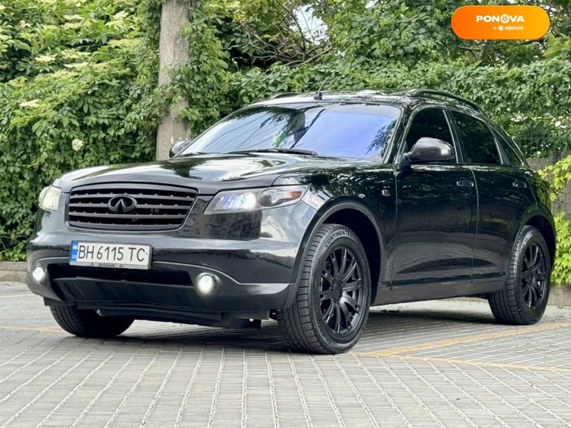 Infiniti FX 35, 2008, Бензин, 3.5 л., 234 тис. км, Позашляховик / Кросовер, Чорний, Одеса 52224 фото