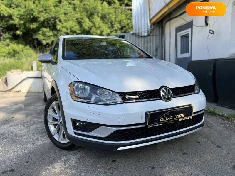 Volkswagen Golf Alltrack, 2017, Бензин, 1.8 л., 116 тис. км, Універсал, Білий, Київ 48665 фото