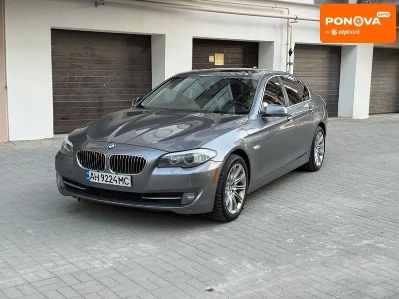 BMW 5 Series, 2012 г., Бензин, 260 тыс. км, Седан, Серый, Днепр (Днепропетровск) AT-10412191 фото