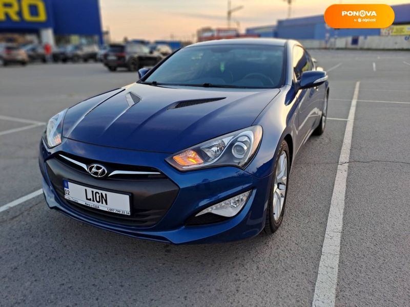 Hyundai Genesis Coupe, 2015, Бензин, 3.8 л., 119 тыс. км, Купе, Синий, Винница Cars-Pr-62305 фото