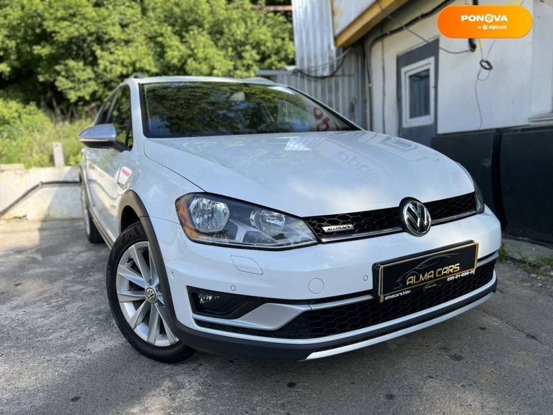 Volkswagen Golf Alltrack, 2017, Бензин, 1.8 л., 116 тис. км, Універсал, Білий, Київ 48665 фото