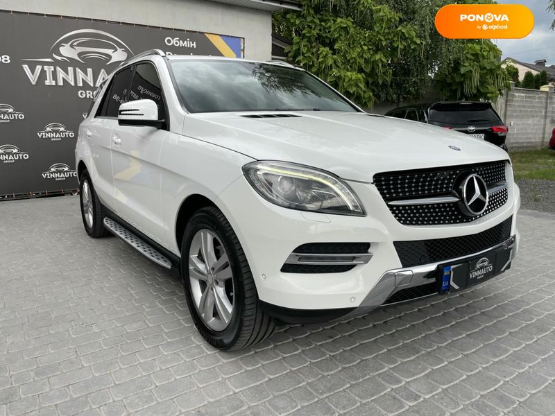 Mercedes-Benz M-Class, 2014, Дизель, 2.2 л., 249 тис. км, Позашляховик / Кросовер, Білий, Вінниця 111154 фото