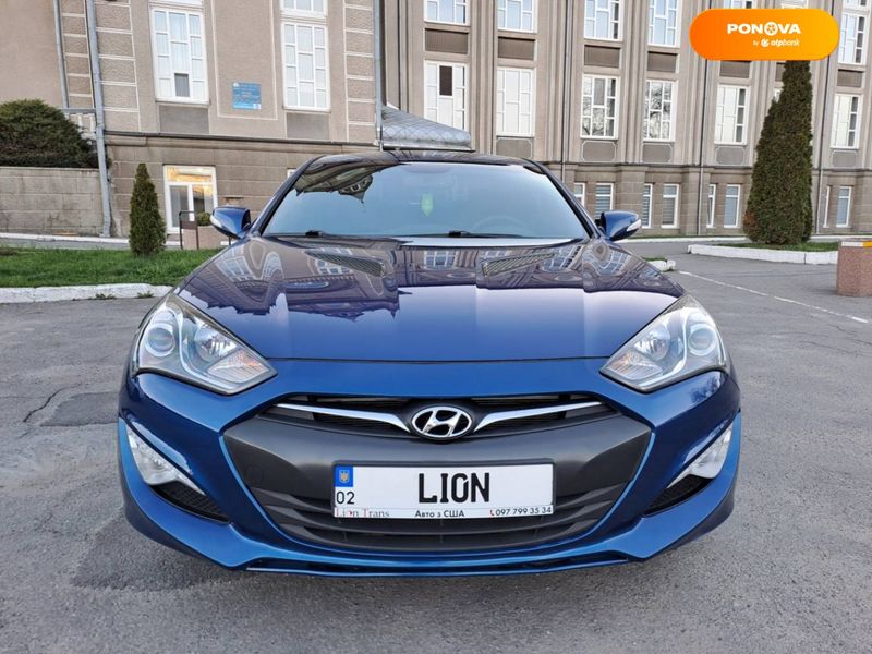 Hyundai Genesis Coupe, 2015, Бензин, 3.8 л., 119 тыс. км, Купе, Синий, Винница Cars-Pr-62305 фото