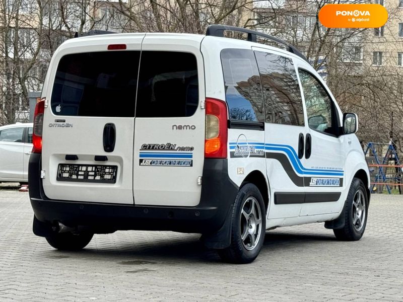 Citroen Nemo, 2009, Дизель, 1.4 л., 239 тис. км, Мінівен, Білий, Одеса 32552 фото