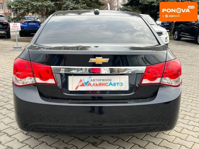 Chevrolet Cruze, 2015 р., Бензин, 188 тис. км, Седан, Чорний, Кривий Ріг AT-10405433 фото