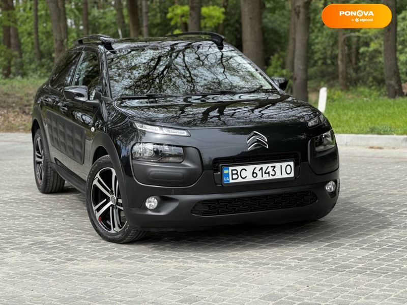 Citroen C4 Cactus, 2017, Дизель, 1.56 л., 199 тыс. км, Внедорожник / Кроссовер, Чорный, Львов Cars-Pr-68290 фото