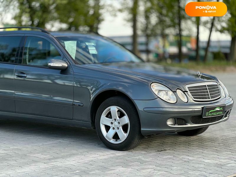 Mercedes-Benz E-Class, 2005, Бензин, 1.8 л., 347 тис. км, Універсал, Сірий, Київ 109320 фото