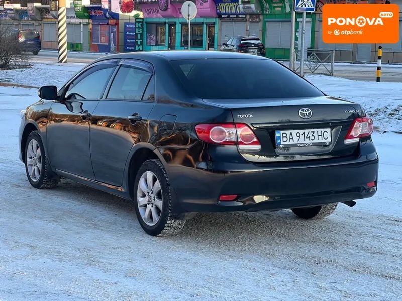 Toyota Corolla, 2012 р., Газ пропан-бутан / Бензин, 156 тис. км, Седан, Чорний, Кропивницький (Кіровоград) AT-10409654 фото