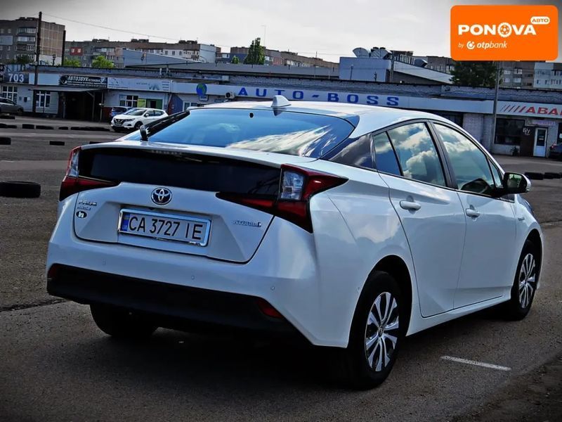 Toyota Prius, 2020 р., Гібрид (HEV), 71 тис. км, Седан, Білий, Черкаси AT-10411118 фото