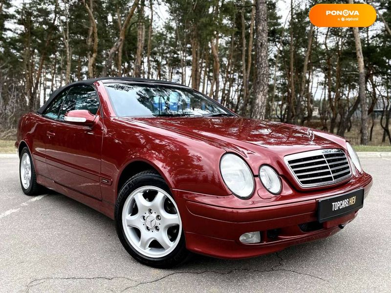 Mercedes-Benz CLK-Class, 2002, Бензин, 81 тыс. км, Кабриолет, Красный, Киев 9382 фото