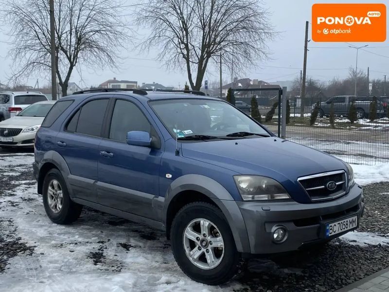 Kia Sorento, 2005 р., Бензин, 205 тис. км, Позашляховик / Кросовер, Синій, Львів AT-10400856 фото