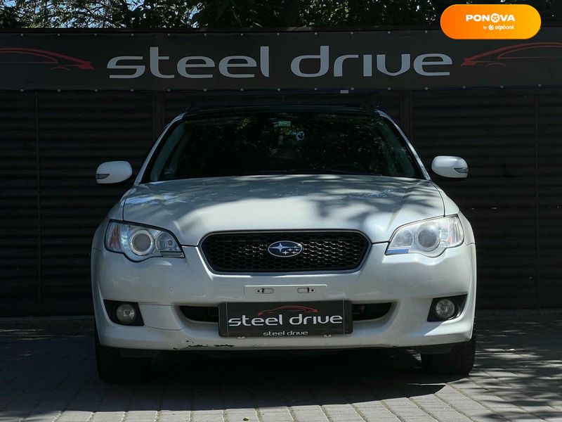 Subaru Legacy, 2008, Газ пропан-бутан / Бензин, 1.99 л., 173 тыс. км, Седан, Белый, Одесса 50664 фото