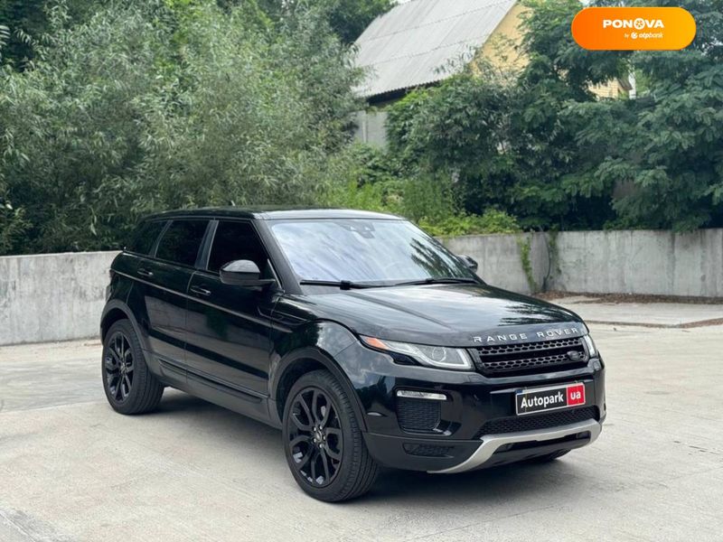 Land Rover Range Rover Evoque, 2015, Бензин, 2 л., 76 тыс. км, Внедорожник / Кроссовер, Чорный, Киев 107044 фото