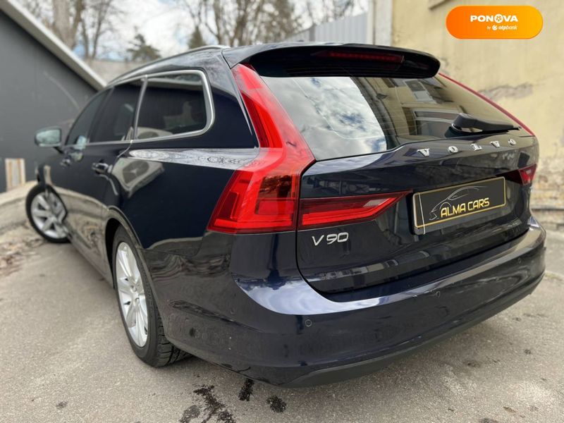 Volvo V90, 2017, Дизель, 2 л., 186 тис. км, Універсал, Синій, Київ 45727 фото