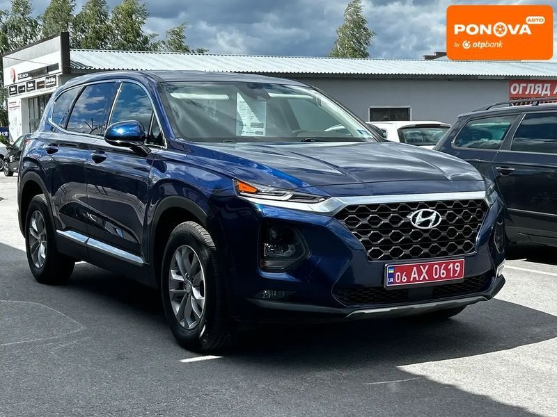 Hyundai Santa FE, 2020 р., Бензин, 121 тис. км, Позашляховик / Кросовер, Синій, Житомир AT-10418506 фото