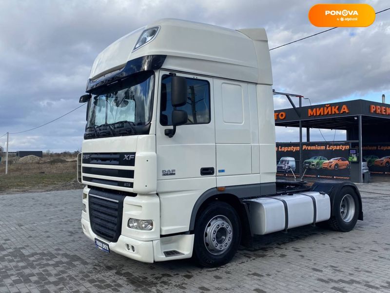 DAF XF, 2013, Дизель, 12.9 л., 981 тис. км, Тягач, Білий, Лопатин 52354 фото