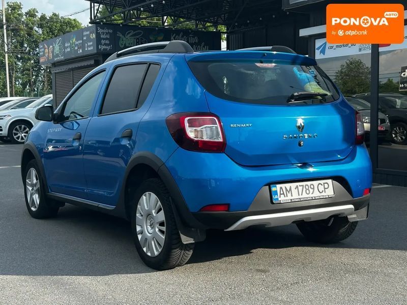Renault Sandero, 2014 г., Дизель, 141 тыс. км, Хетчбек, Синий, Житомир AT-10417954 фото