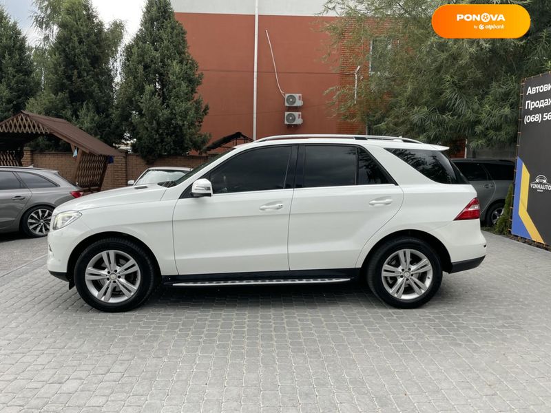 Mercedes-Benz M-Class, 2014, Дизель, 2.2 л., 249 тис. км, Позашляховик / Кросовер, Білий, Вінниця 111154 фото