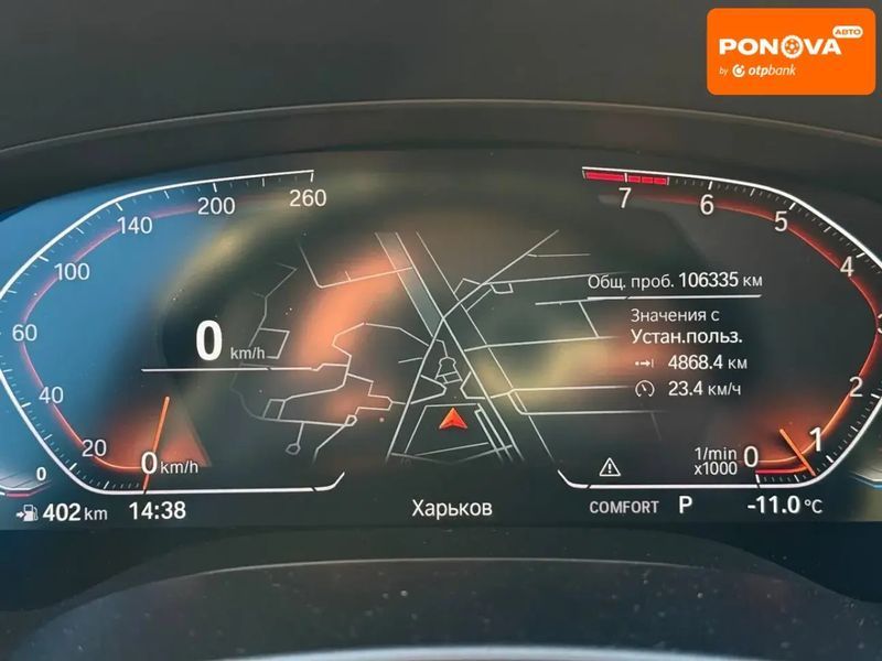 BMW 5 Series, 2022 р., Бензин, 106 тис. км, Седан, Чорний, Харків AT-10407393 фото