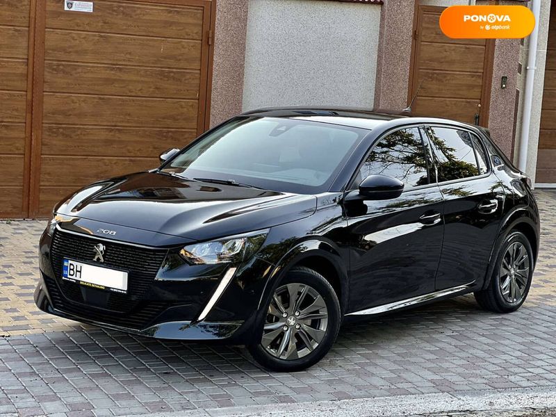 Peugeot 208, 2021, Електро, 12 тис. км, Хетчбек, Чорний, Одеса Cars-Pr-62662 фото