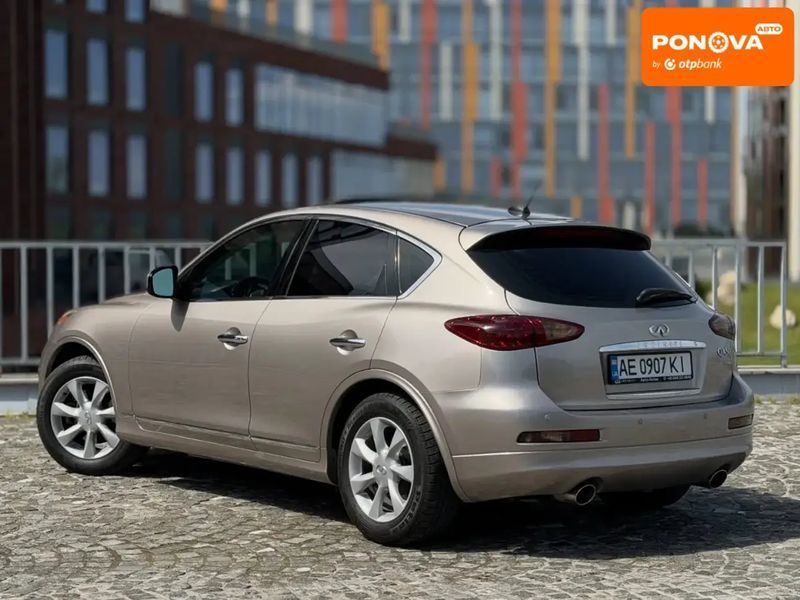Infiniti EX 35, 2008 р., Газ пропан-бутан / Бензин, 145 тис. км, Позашляховик / Кросовер, Коричневий, Дніпро (Дніпропетровськ) AT-10417893 фото