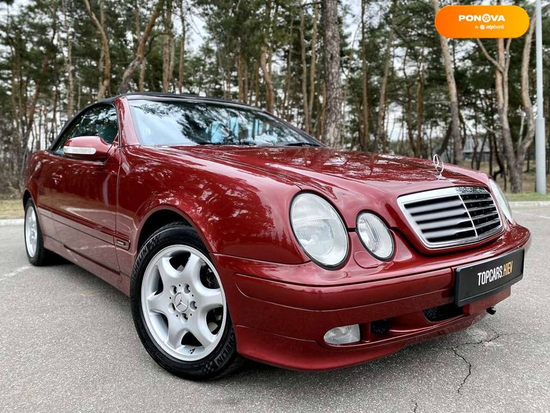 Mercedes-Benz CLK-Class, 2002, Бензин, 81 тыс. км, Кабриолет, Красный, Киев 9382 фото