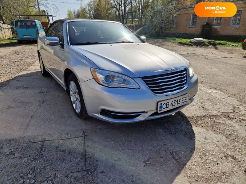 Chrysler 200, 2012, Бензин, 2.36 л., 124 тис. км, Кабріолет, Сірий, Ніжин Cars-Pr-59183 фото