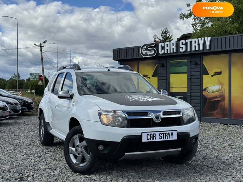 Dacia Duster, 2013, Бензин, 1.6 л., 152 тис. км, Позашляховик / Кросовер, Білий, Стрий 103493 фото