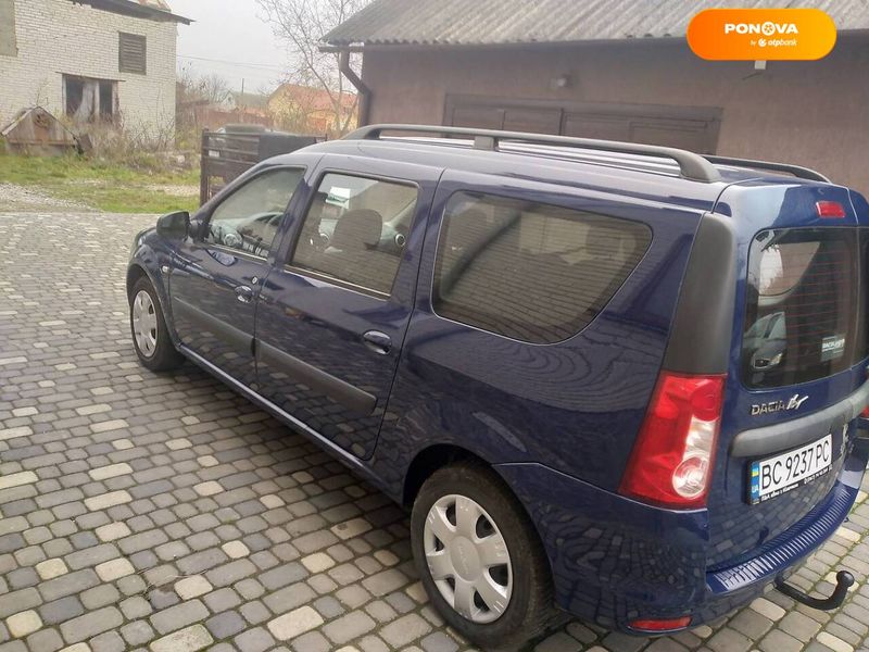 Dacia Logan, 2009, Бензин, 1.6 л., 187 тис. км, Універсал, Синій, Ходорів Cars-Pr-65346 фото