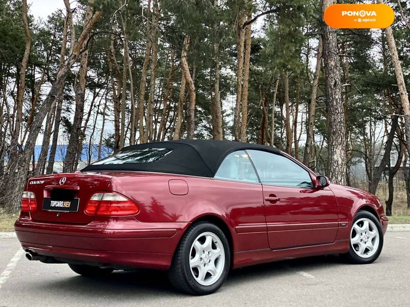 Mercedes-Benz CLK-Class, 2002, Бензин, 81 тыс. км, Кабриолет, Красный, Киев 9382 фото