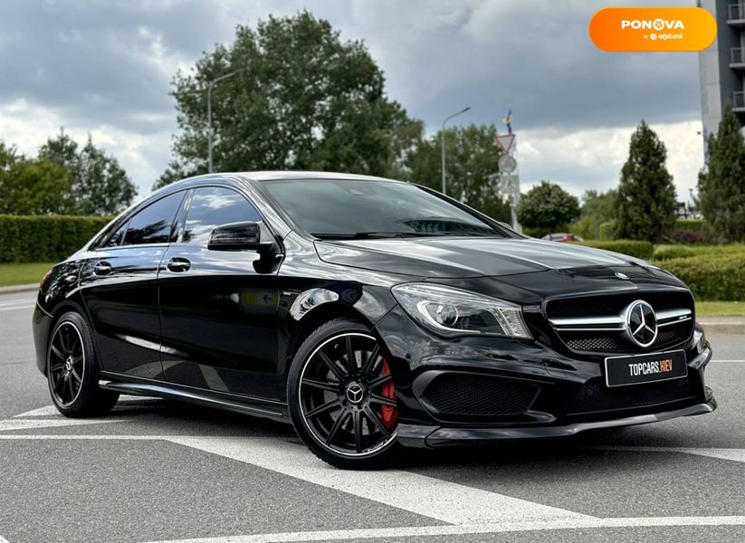 Mercedes-Benz CLA-Class, 2015, Бензин, 2 л., 95 тис. км, Седан, Чорний, Київ 53017 фото