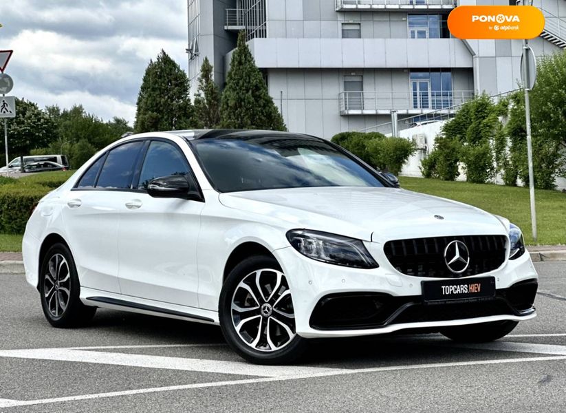 Mercedes-Benz C-Class, 2018, Бензин, 1.5 л., 57 тис. км, Седан, Білий, Київ 109207 фото