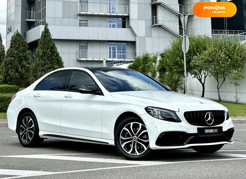 Mercedes-Benz C-Class, 2018, Бензин, 1.5 л., 57 тис. км, Седан, Білий, Київ 109207 фото