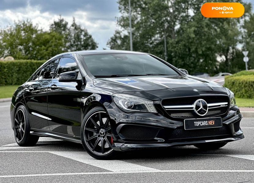 Mercedes-Benz CLA-Class, 2015, Бензин, 2 л., 95 тис. км, Седан, Чорний, Київ 53017 фото